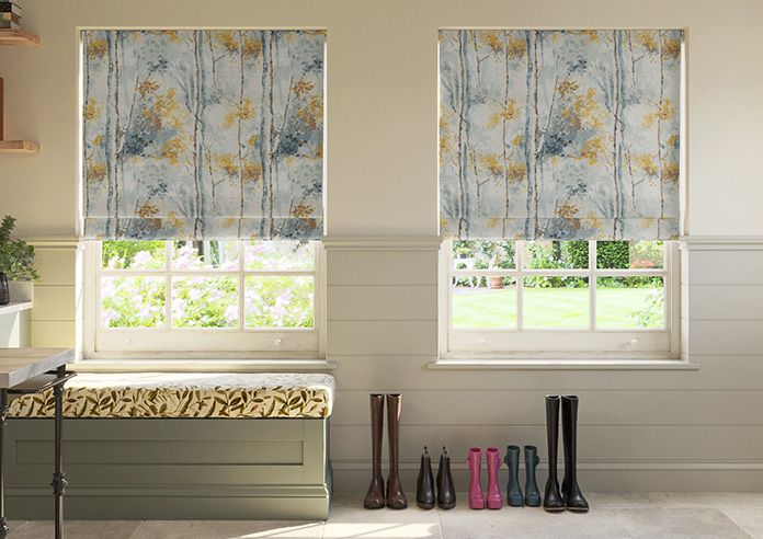 Silver Birch, Shadow - Roman Blind - Image 3